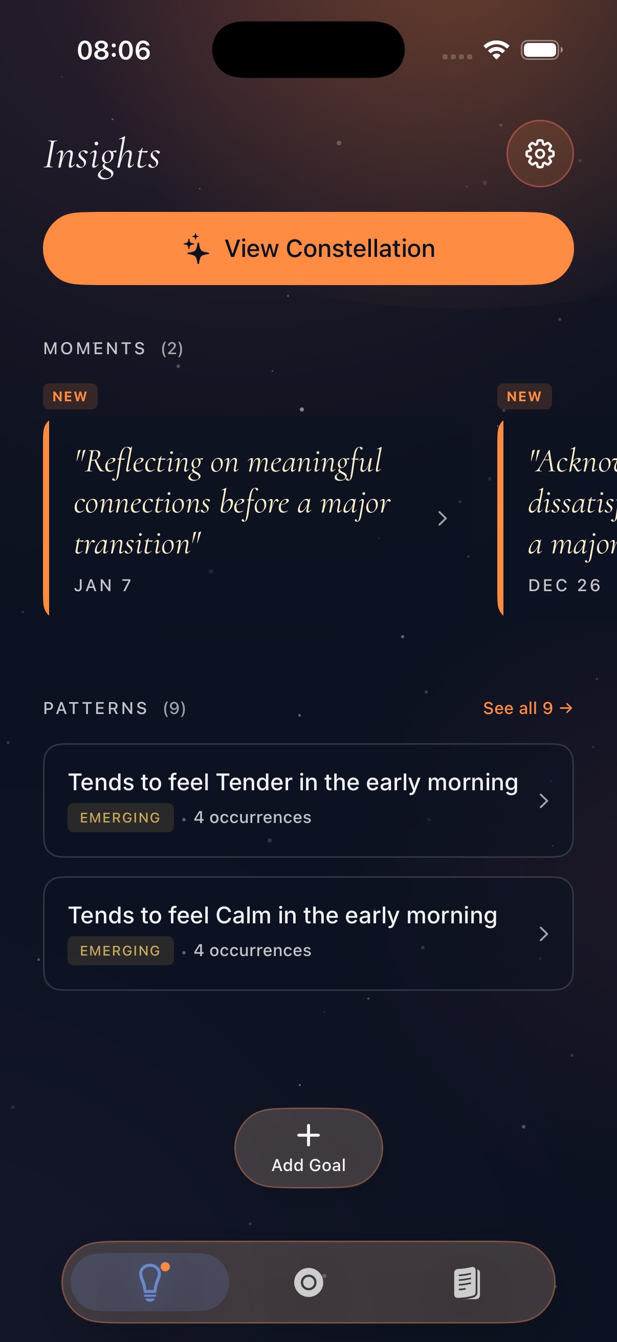 Insights and patterns